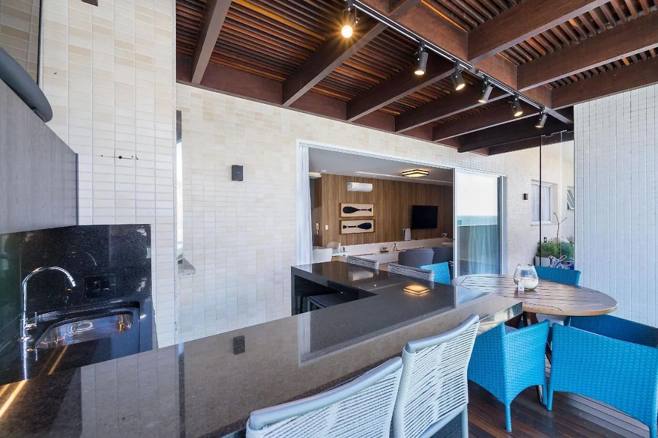 Varandas Do Atlantico 503B - Excelente Cobertura Em Condominio De Luxo A Beira Mar - Piscina Climatizada - Academia - Bombinhas Apartment